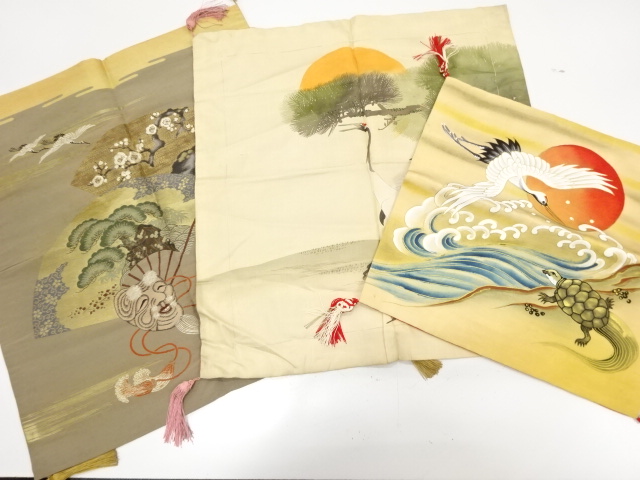 アンティーク　袱紗3枚セット